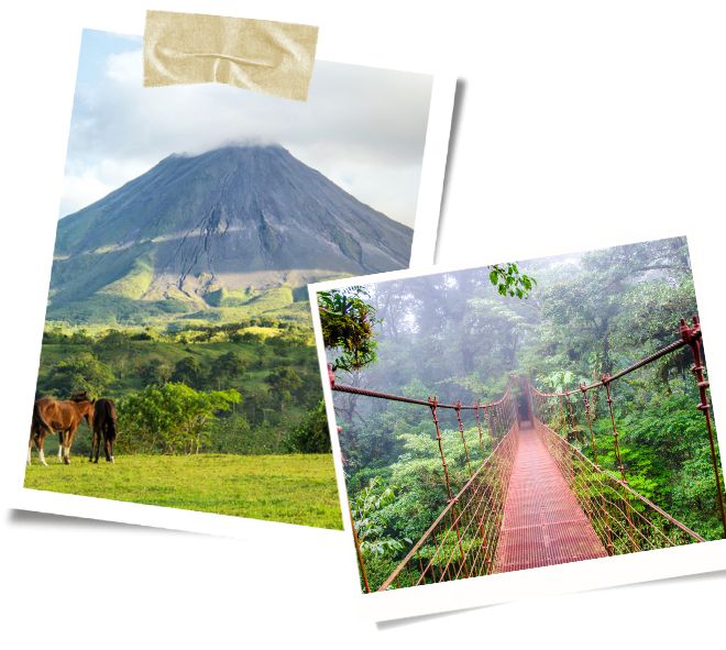 Costa Rica has much to offer — tropical rainforest, active volcanoes, waterfalls, beaches and unrivalled exotic animals