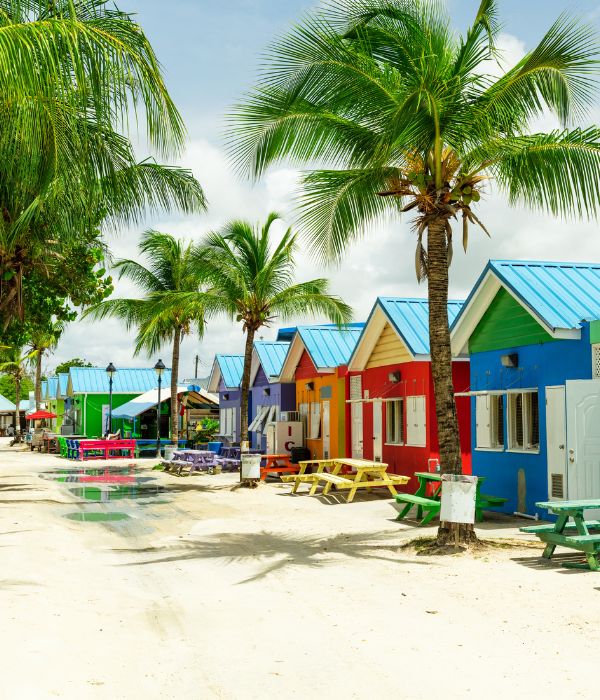 Let Sherri Lavigne, owner and travel advisor at Have Sherri, Will Travel, help you experience all Barbados has to offer! These colourful houses on the beach just show how exciting Barbados is!