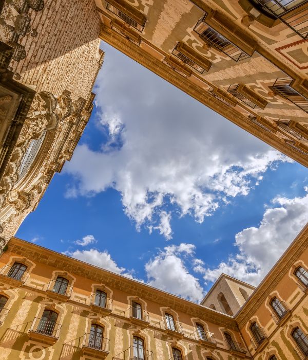 Benedictine Abbey of Montserrat is located about an hour's train ride from Barcelona, the area of the Montserrat mountain is an incredible natural park and spiritual spot in Catalonia and is a must-visit.